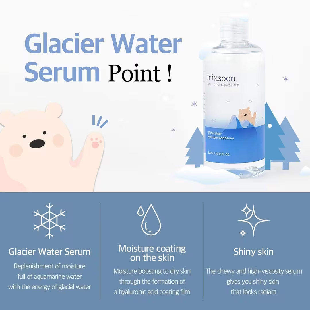 Glacial Water Hyaluronic Acid Serum (100ml)