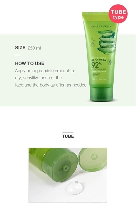 NATURE REPUBLIC Soothing & Moisture Aloe Vera 92% Soothing Gel 300ml