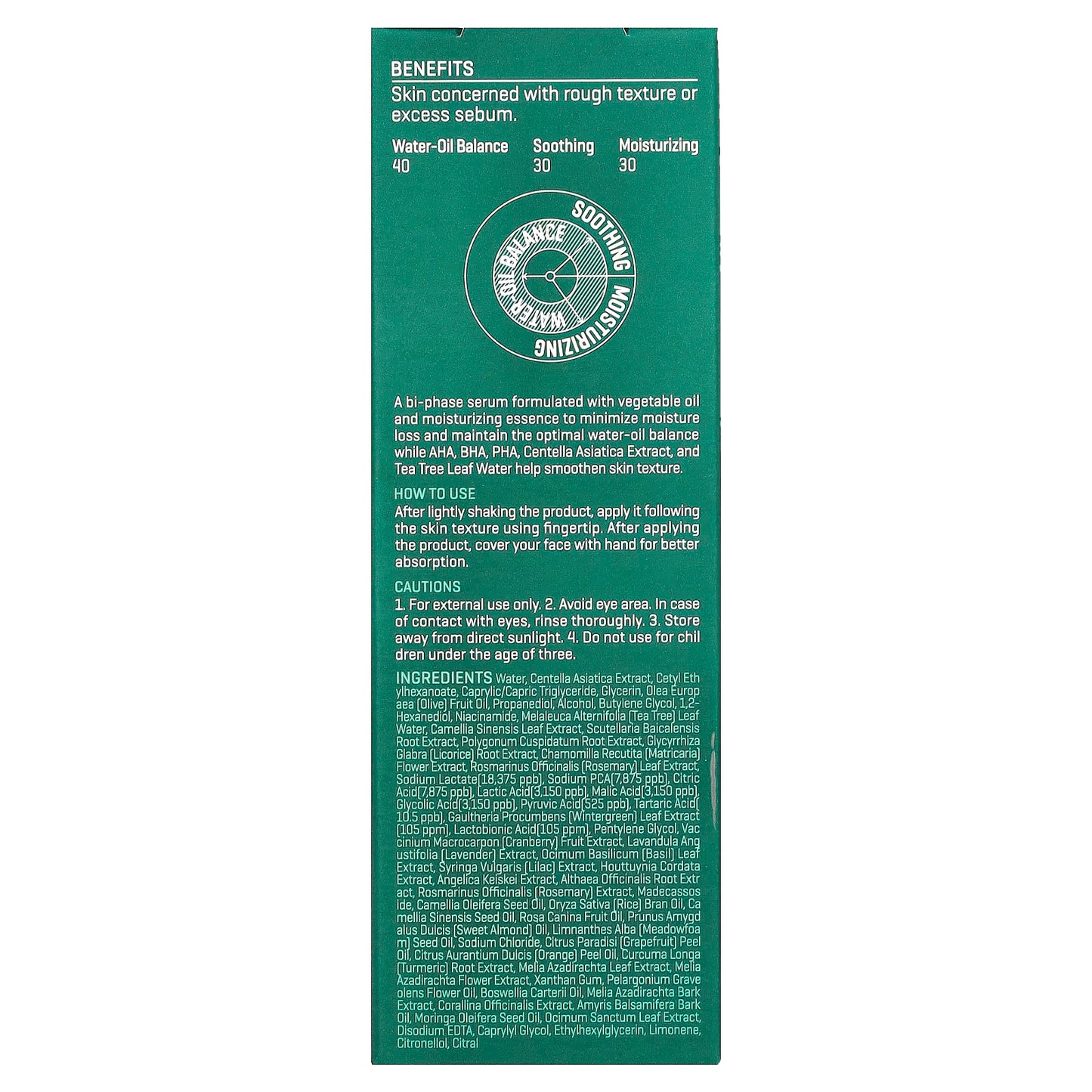 AHA, BHA, PHA 30 Days Miracle Serum 50ml