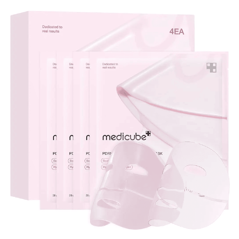 PDRN Pink Collagen Gel Mask 28G x 4pcs