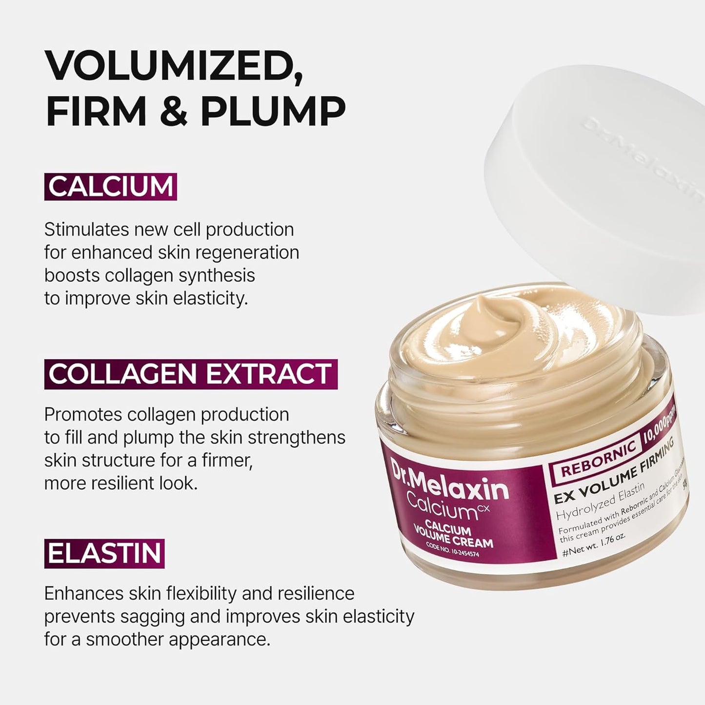 Cemenrete Calcium Volume Cream – 50ml