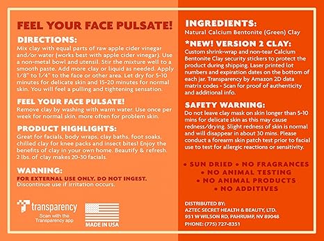 Aztec Healing Clay Mask