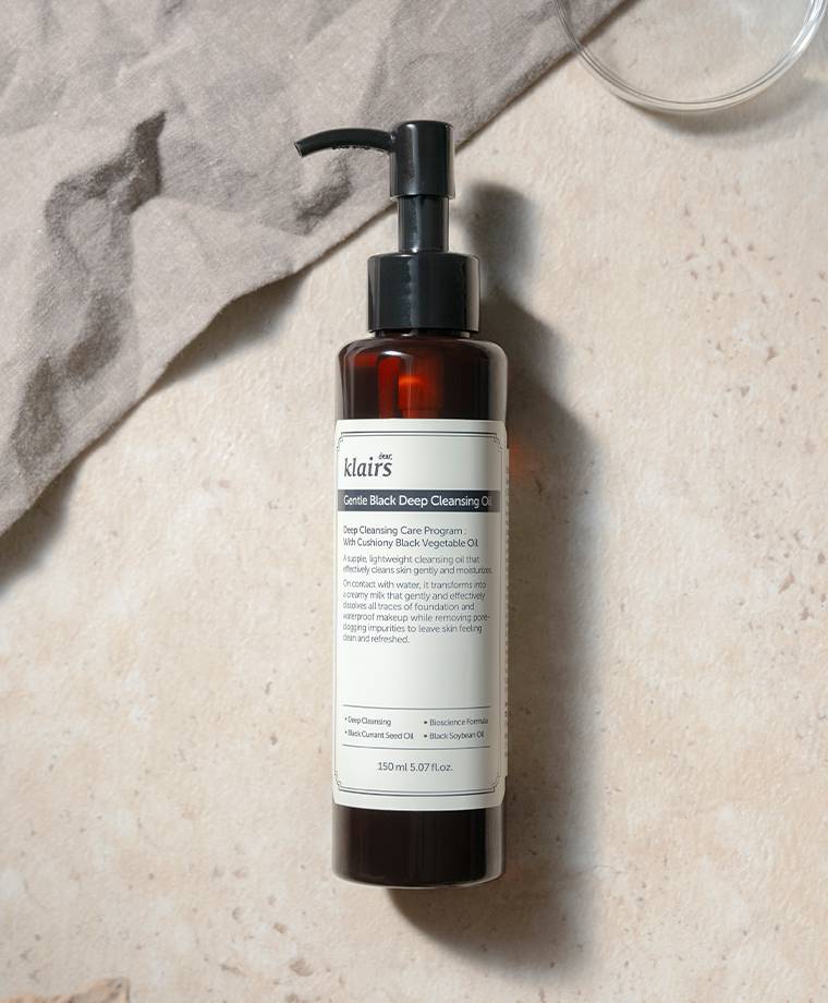 Klairs - Gentle Black Deep Cleansing Oil 150ml