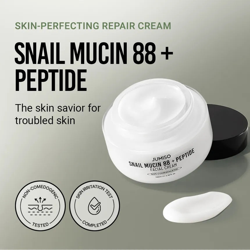 Snail Mucin 88 + Peptide Facial Cream 100ml