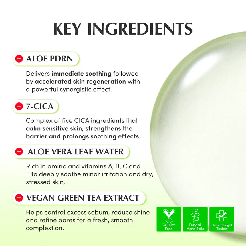EQQUALBERRY - Aloe PDRN Calming Toner