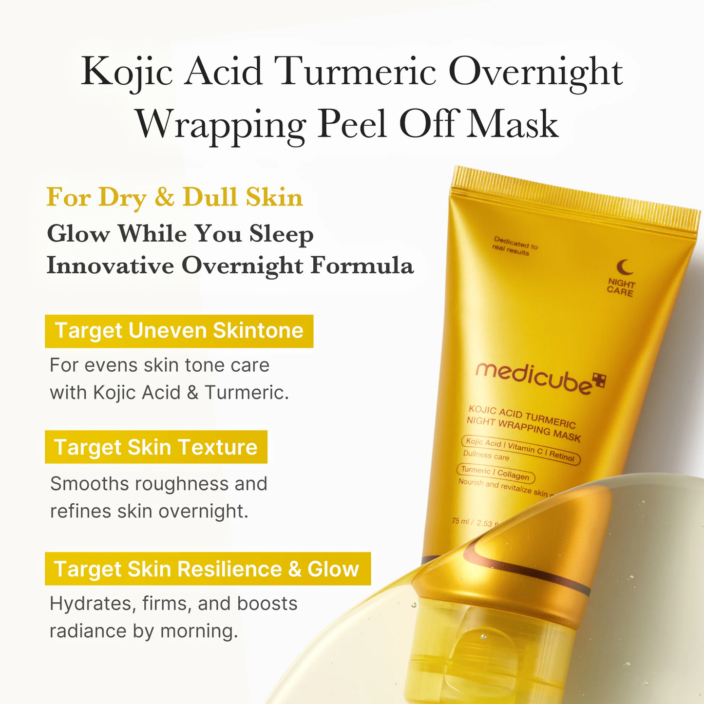 Kojic Acid Turmeric Night Wrapping Mask 75ml
