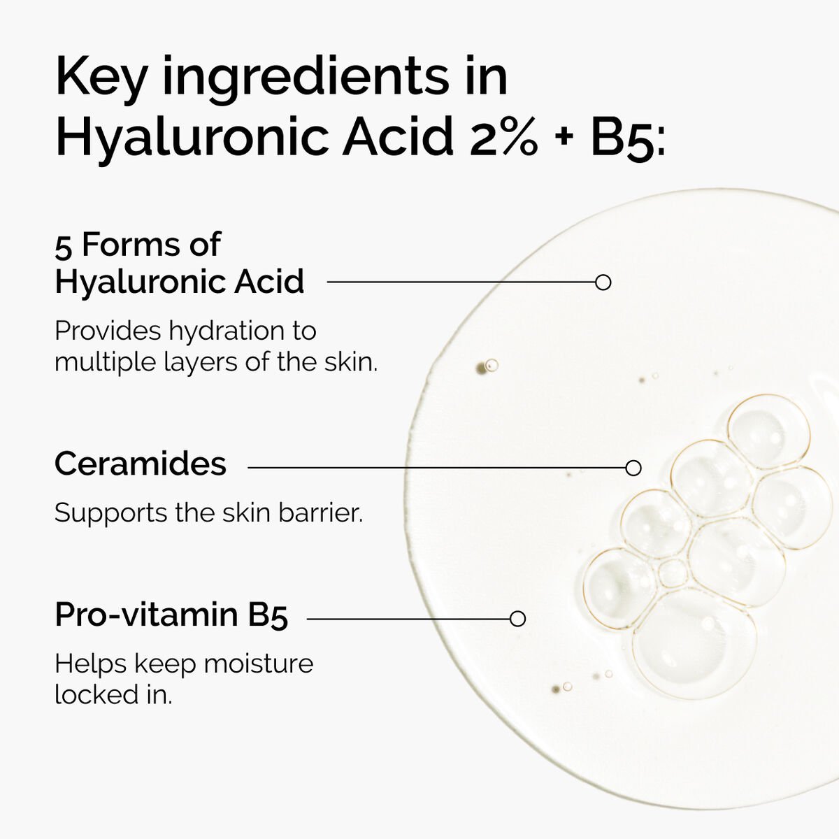 Hyaluronic Acid 2% + B5 (with Ceramides) 60ml