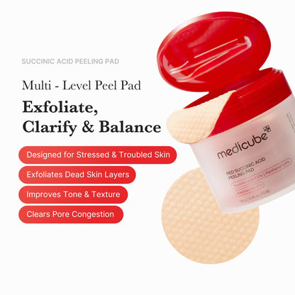 Medicube Red Succinic Acid Peeling Pad - product detail
