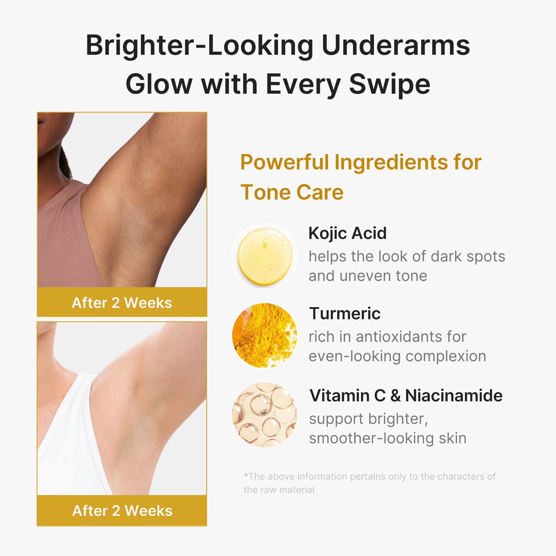 Medicube Kojic Acid Brightening Deodorant open stick