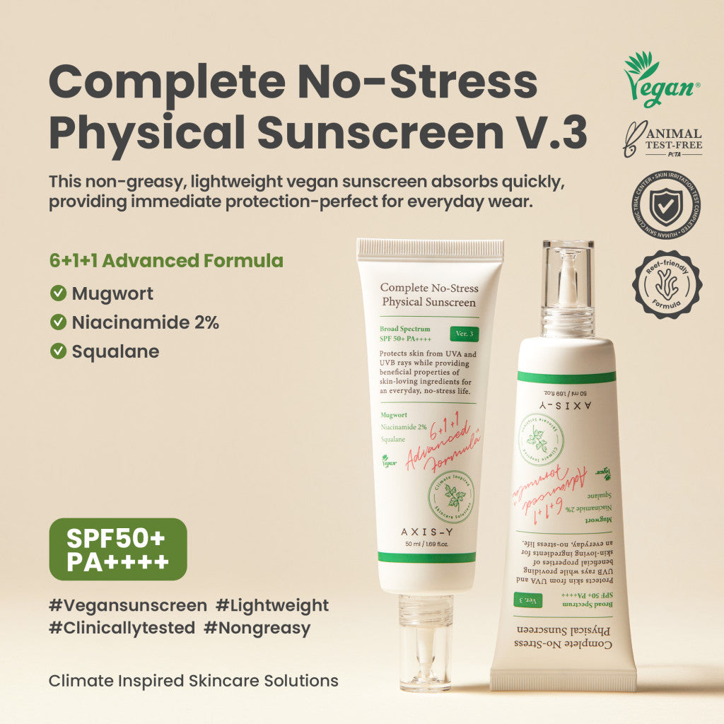 Complete No-Stress Physical Sunscreen (V3)