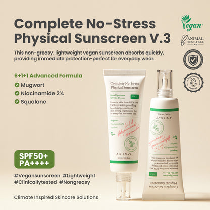 Complete No-Stress Physical Sunscreen (V3)