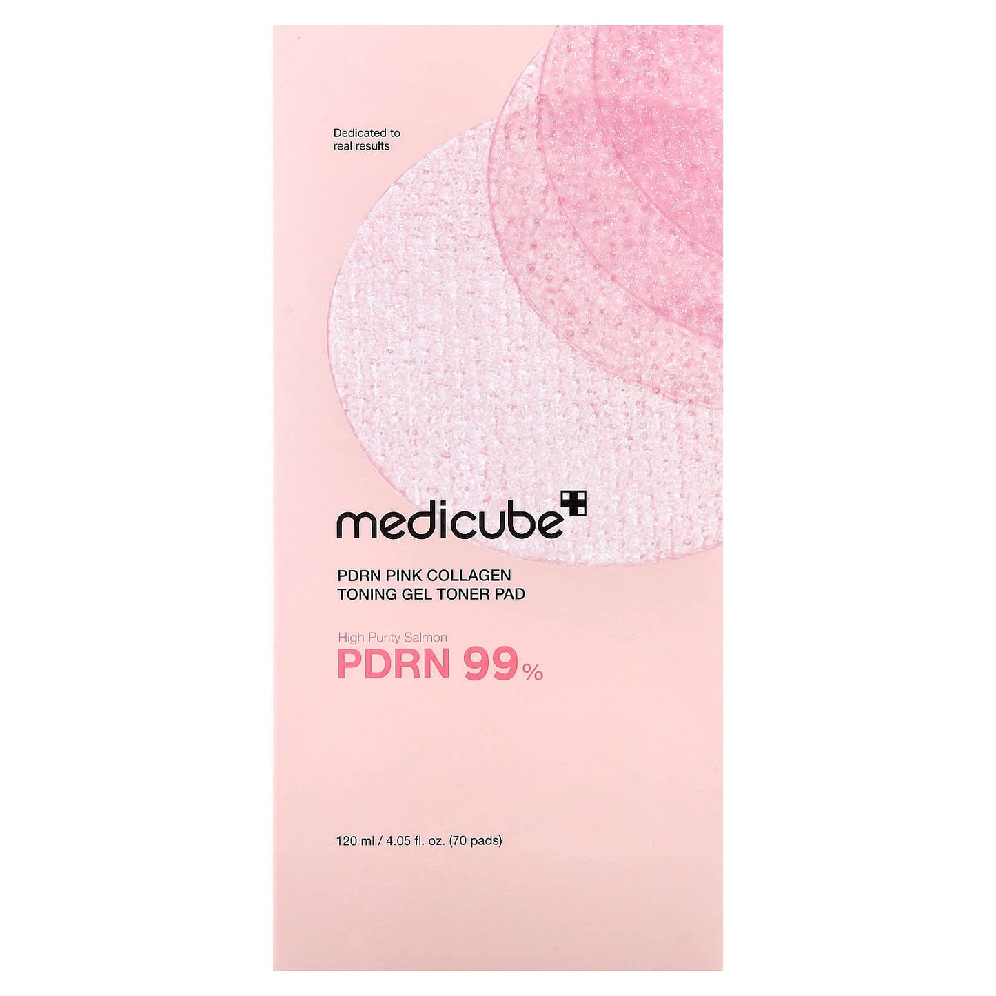 PDRN Pink Collagen Toning Gel Toner Pad (70 Pads)