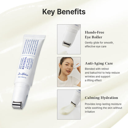 Retinol Flat Iron Eye Roller (25ml)