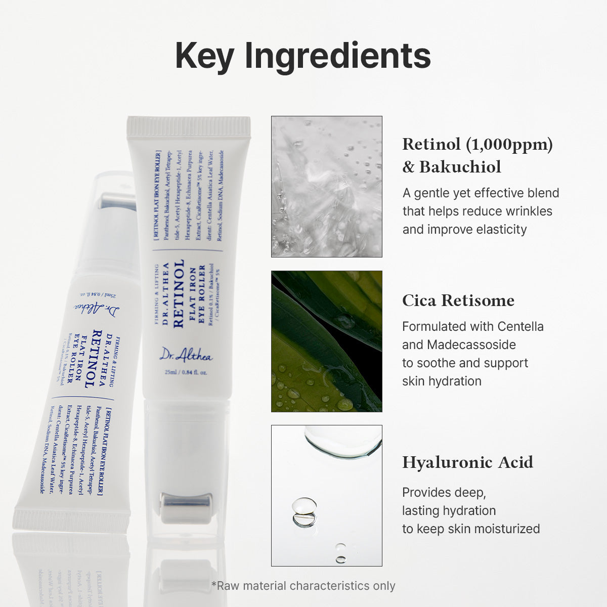 Retinol Flat Iron Eye Roller (25ml)