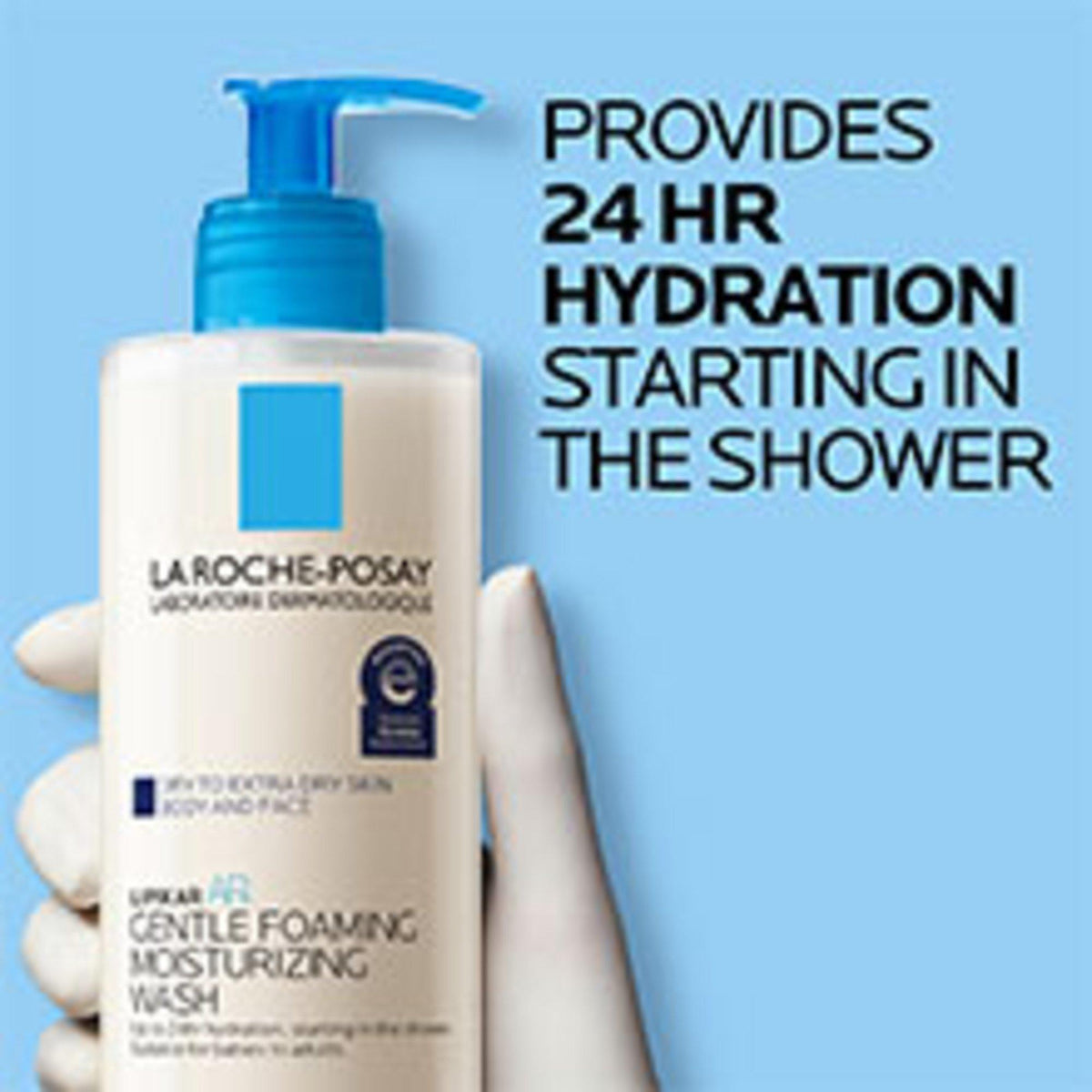 La Roche-Posay Lipikar Wash AP+ Moisturizing Body & Face Wash, additional product view
