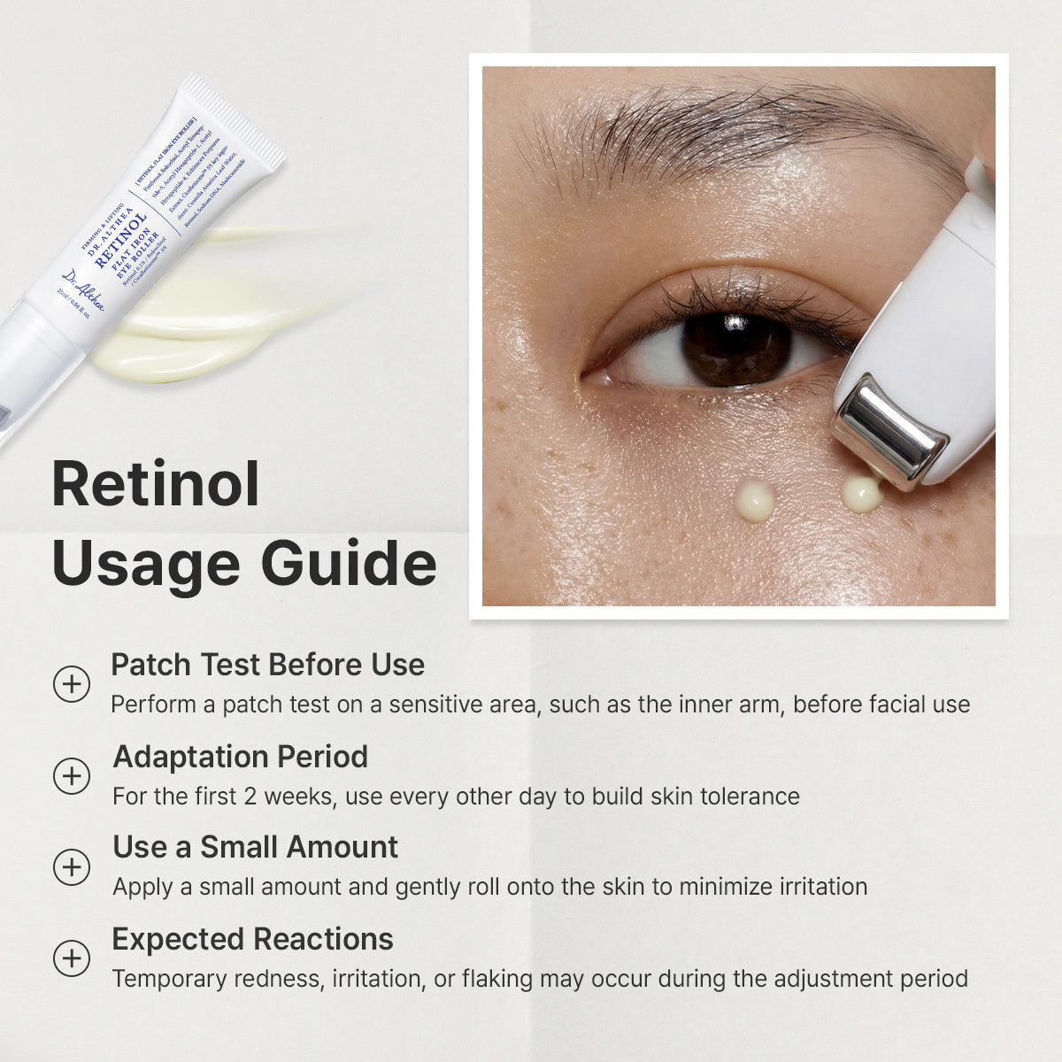 Retinol Flat Iron Eye Roller (25ml)