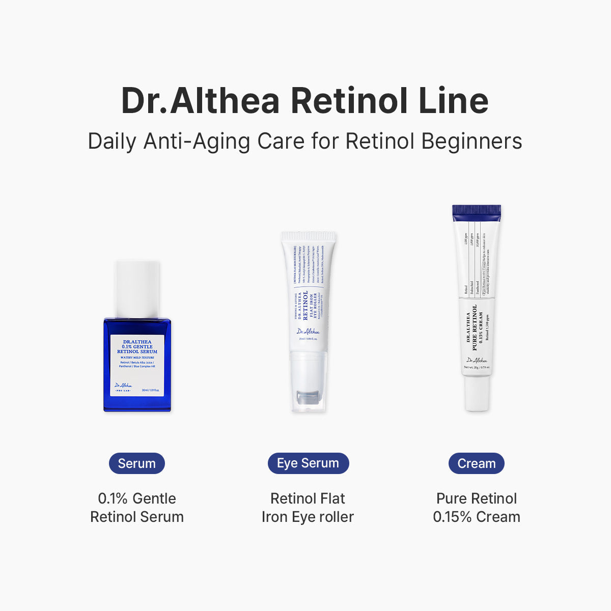 Retinol Flat Iron Eye Roller (25ml)