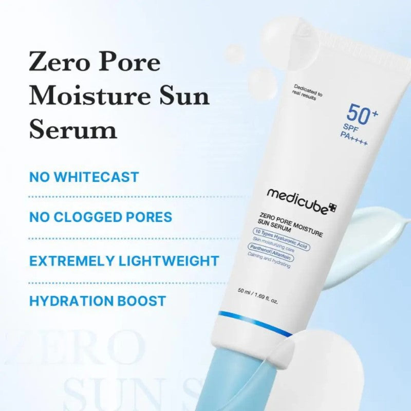 Zero Pore Moisture Sun Serum SPF50+ PA++++ – 50ml