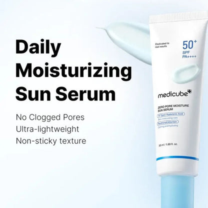 Zero Pore Moisture Sun Serum SPF50+ PA++++ – 50ml