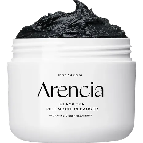 Black Tea Rice Mochi Cleanser 120g
