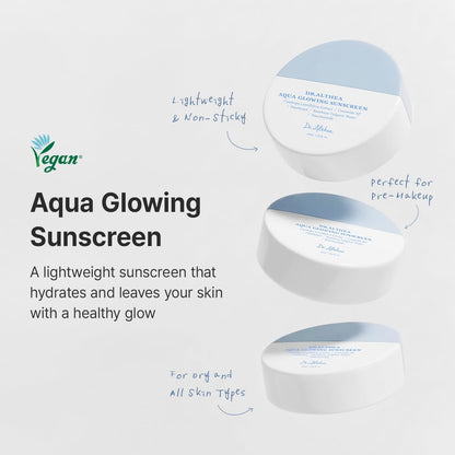 Aqua Glowing Sunscreen SPF50+ PA++++ (45ml)
