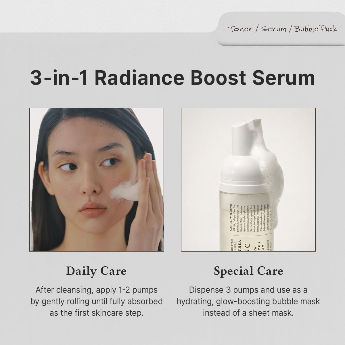 ABC Glow Whipped Serum 100ml