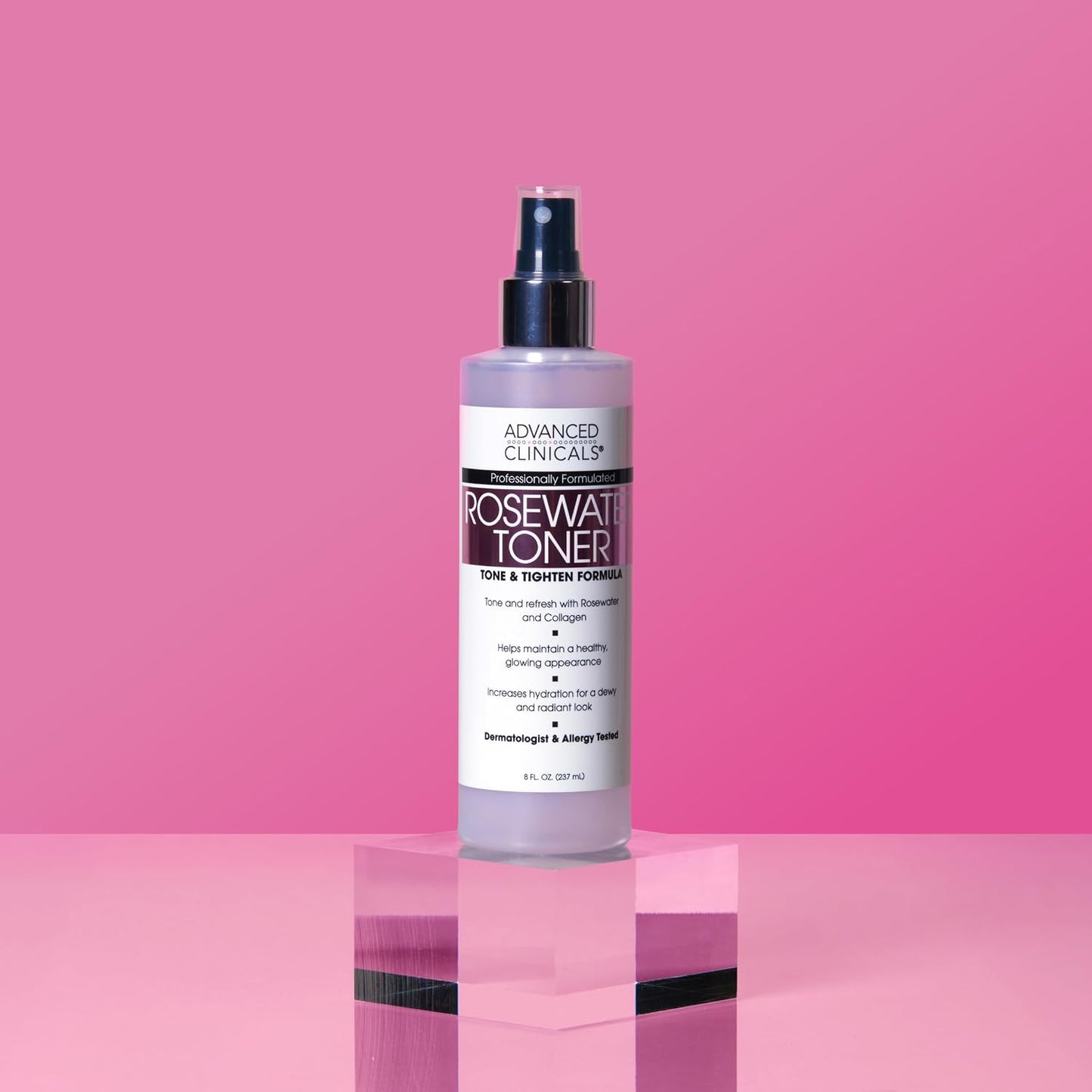 Advanced Clinicals Rosewater Toner 10