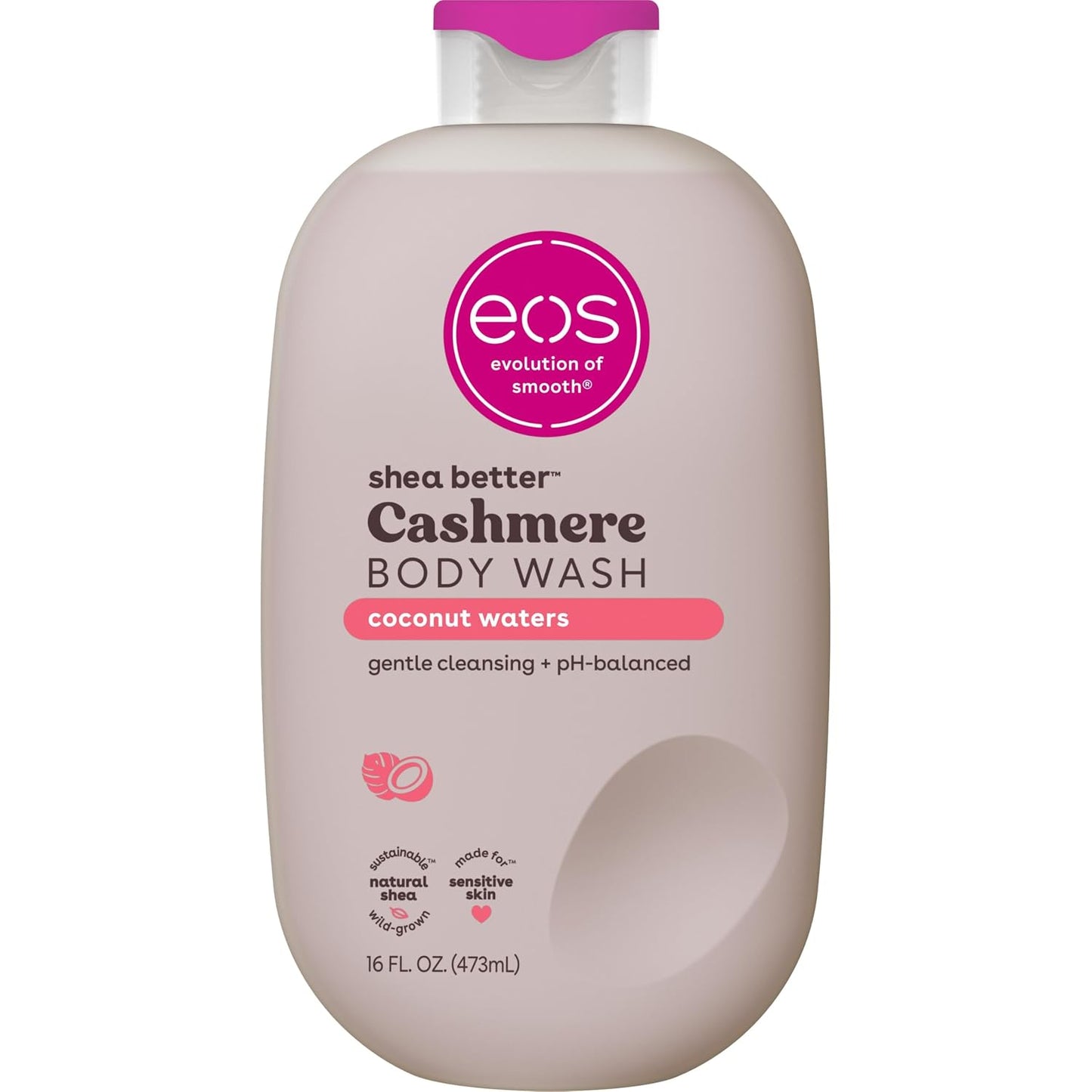 EOS Cashmere Body Wash Coconut Waters 1