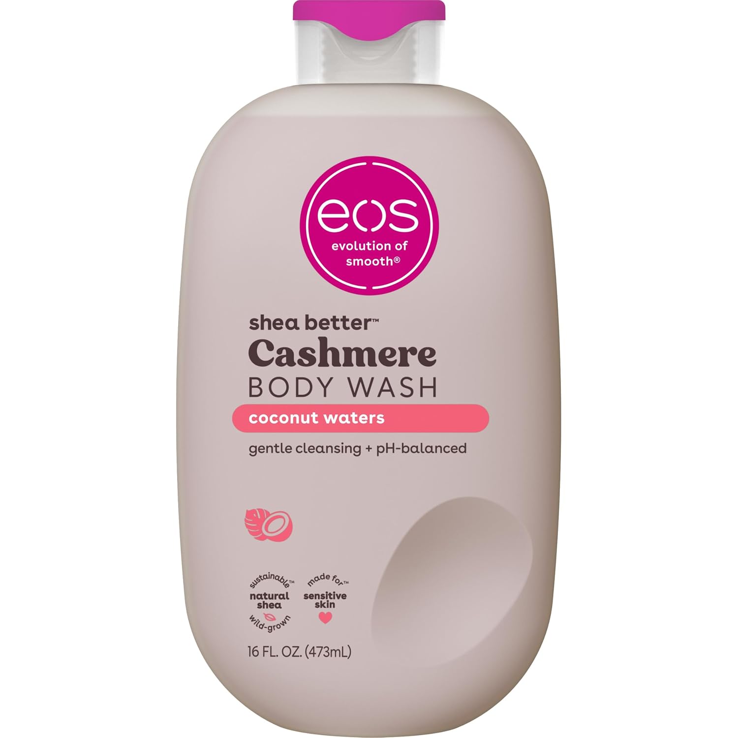 EOS Cashmere Body Wash Coconut Waters 1