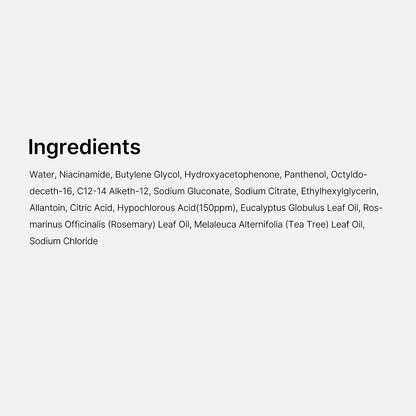 Medicube Hypochlorous Acid Daily Facial Spray – 125ml