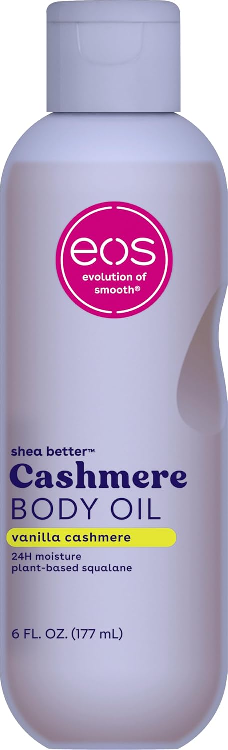 EOS-Cashmere Body Oil, Vanilla Cashmere, (177 ml)