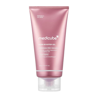 Medicube PDRN Booster Gel 300ml - Pink tube front view