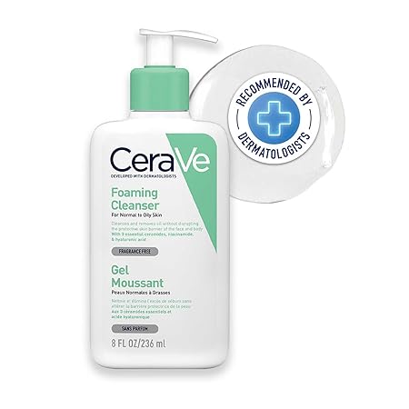 Foaming Cleanser For Normal To Oily Skin 236ml