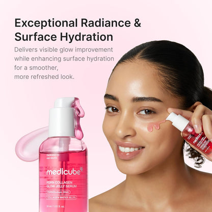 Medicube PDRN Collagen Glow Jelly Serum 4