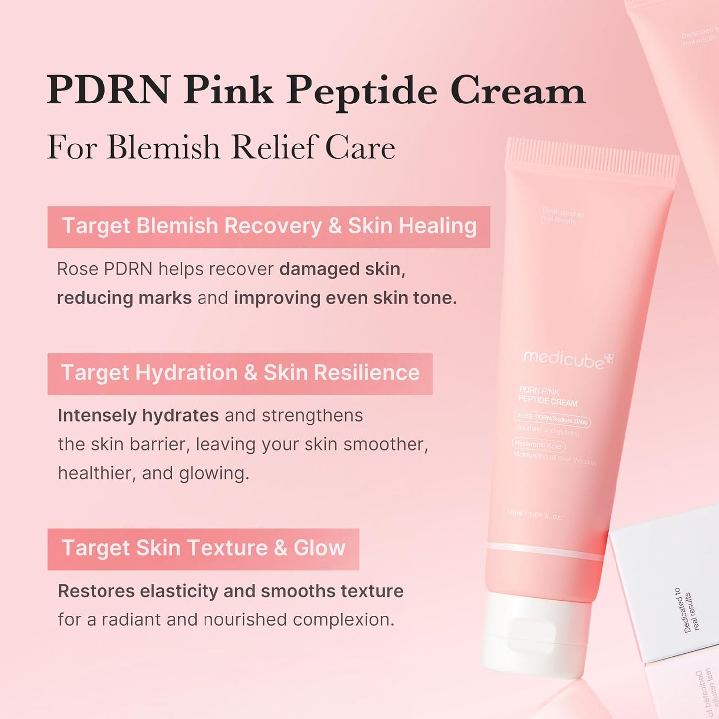 PDRN Pink Hyaluronic Moisturizing Cream - 50ml