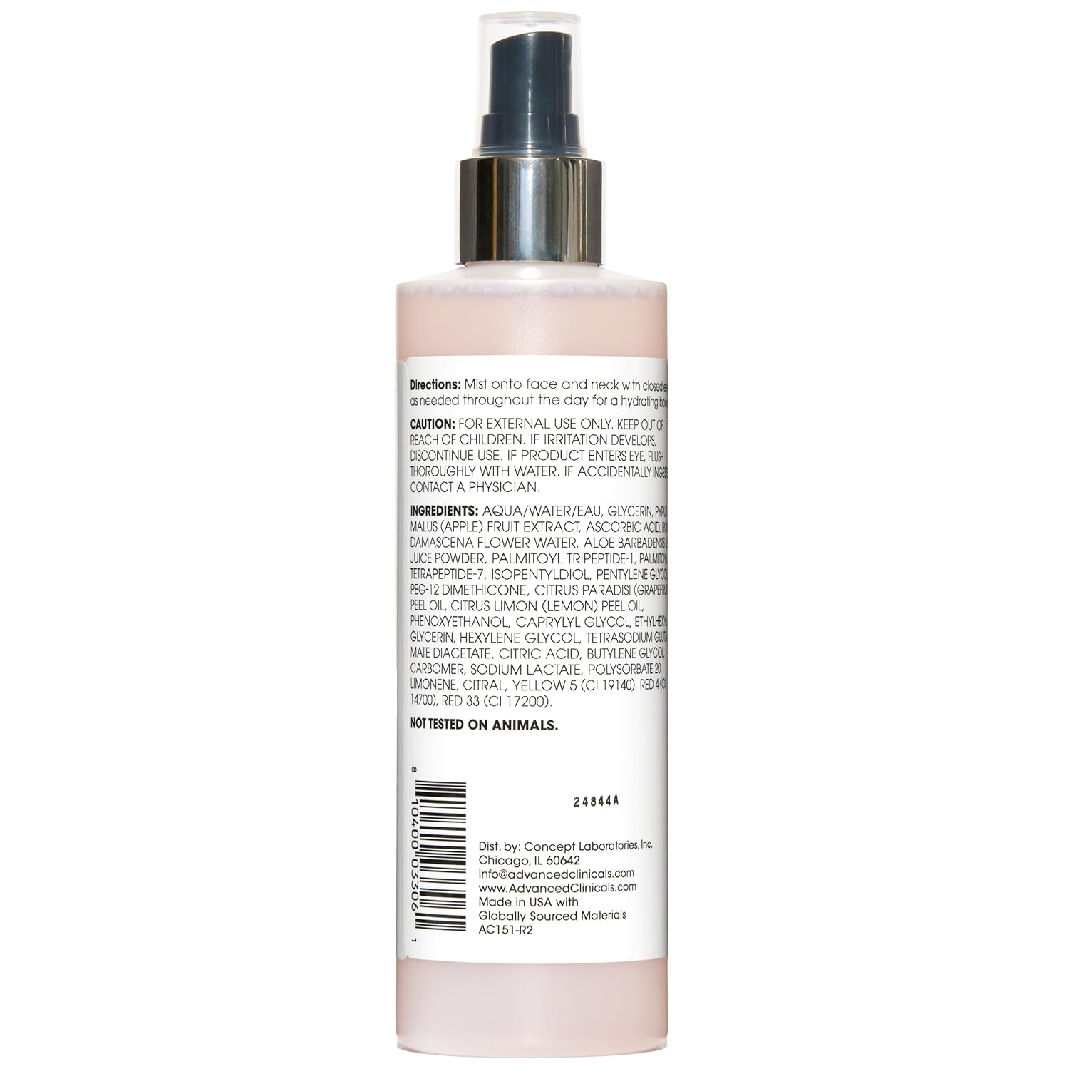 Advanced Clinicals C-Glow Toner 10