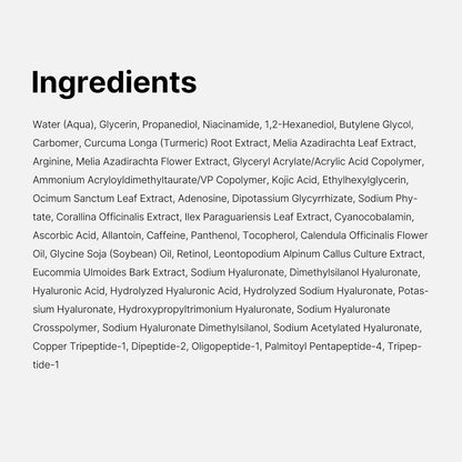 Kojic Acid Turmeric Vita Eye Gel Serum