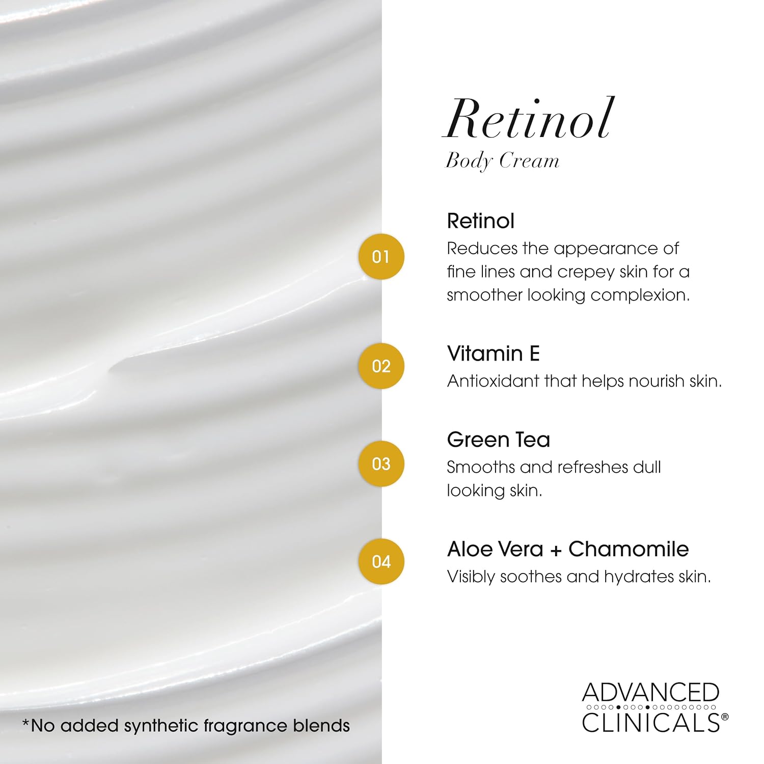 Advanced Clinicals Retinol Advanced Firming Cream 4