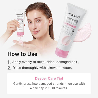 Medicube Rosemary PDRN Damage Care Hair Mask 5