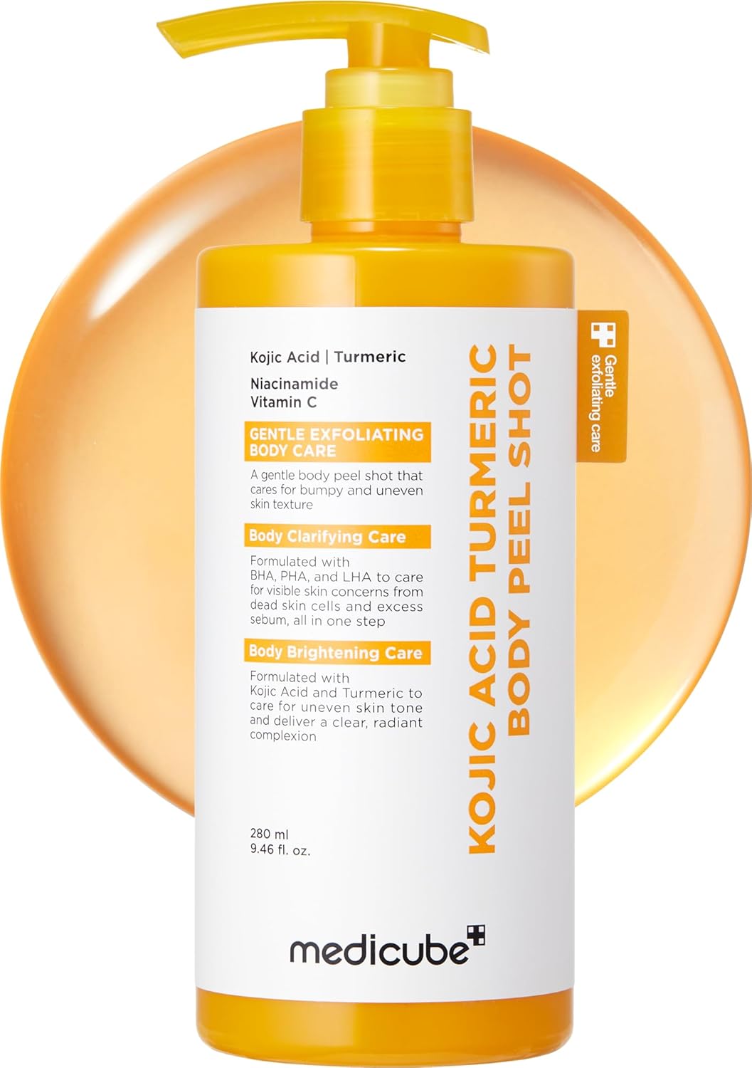 Kojic Acid Turmeric Body Peel Shot - 280ml