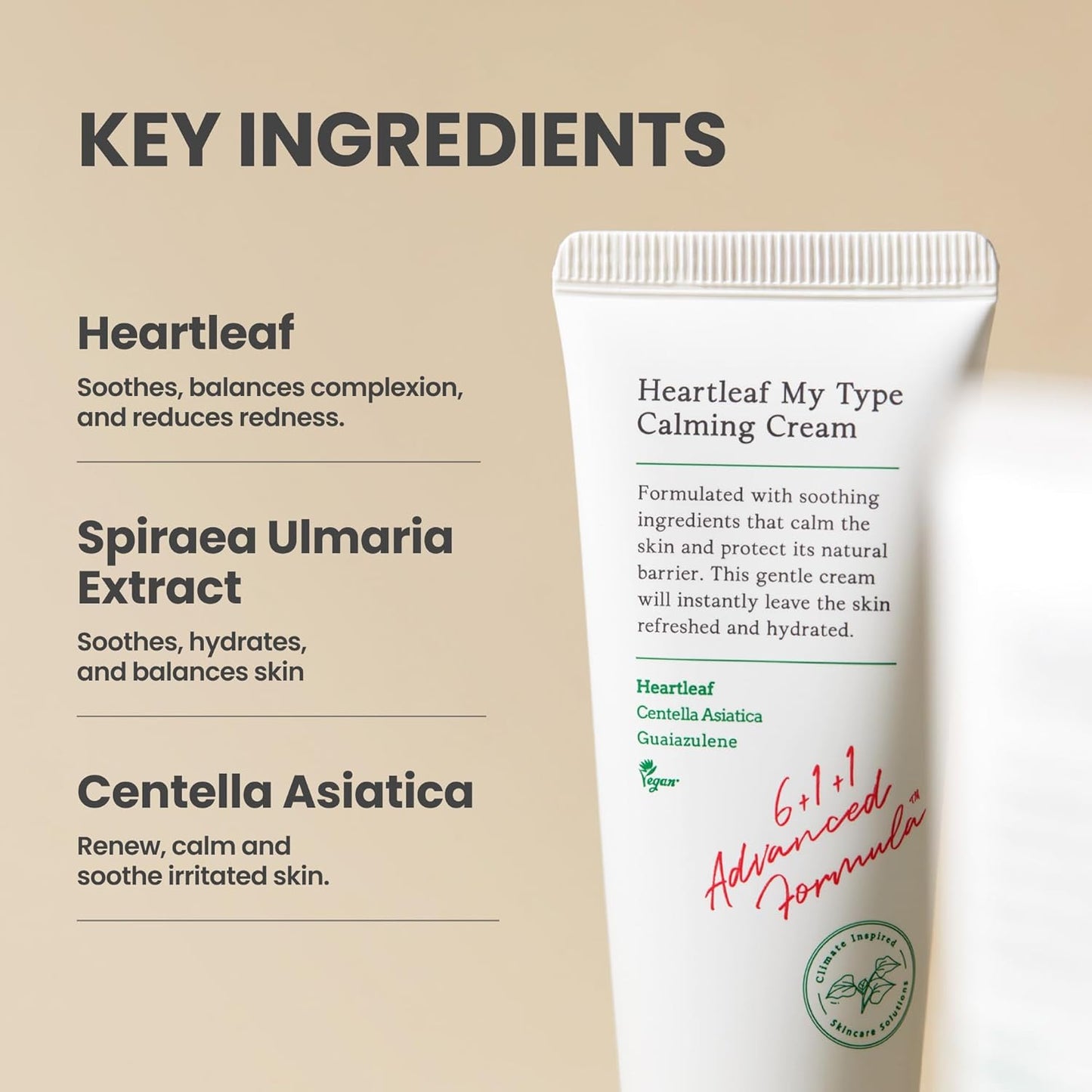 Heartleaf My Type Calming Cream 60ml
