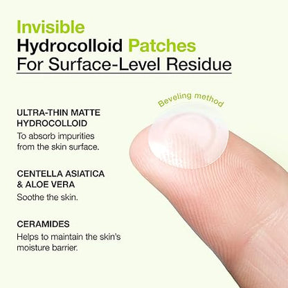 Anua Ultra-Thin Spot Cover Patch Invisible Hydrocolloid Acne Patches, Soothes & Reduces Breakouts