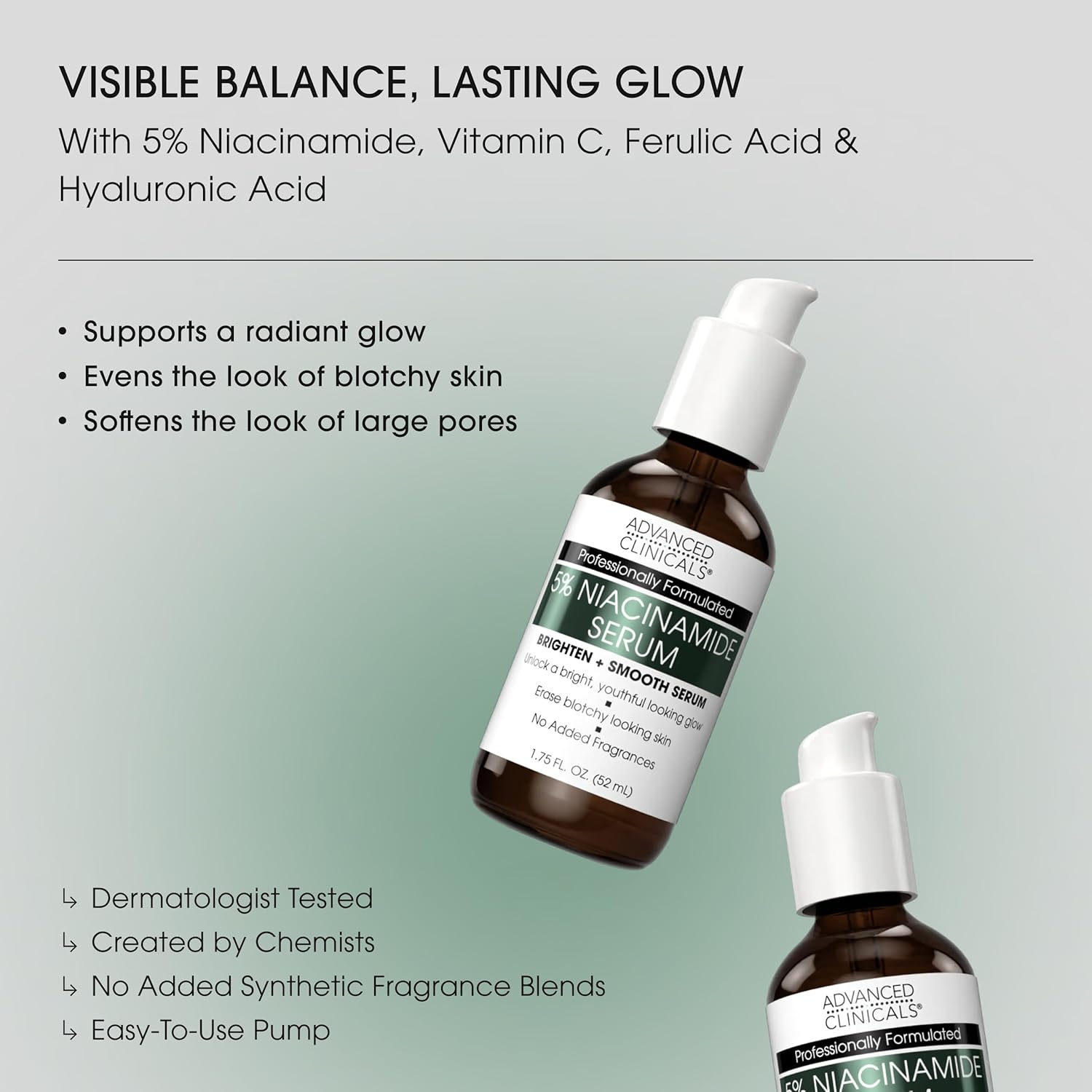 Advanced Clinicals 5% Niacinamide Serum 2