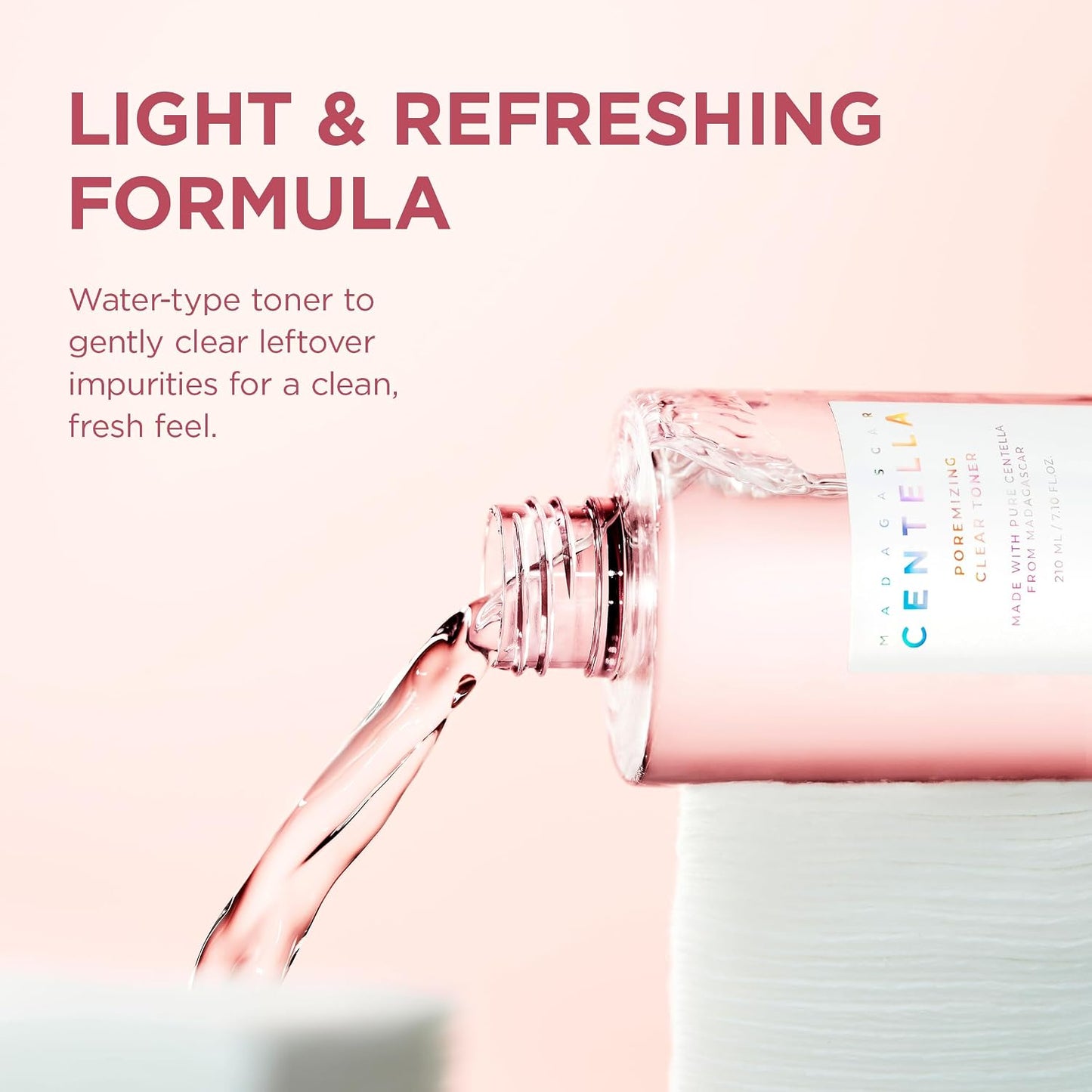 Madagascar Centella Poremizing Clear Toner - 210ml
