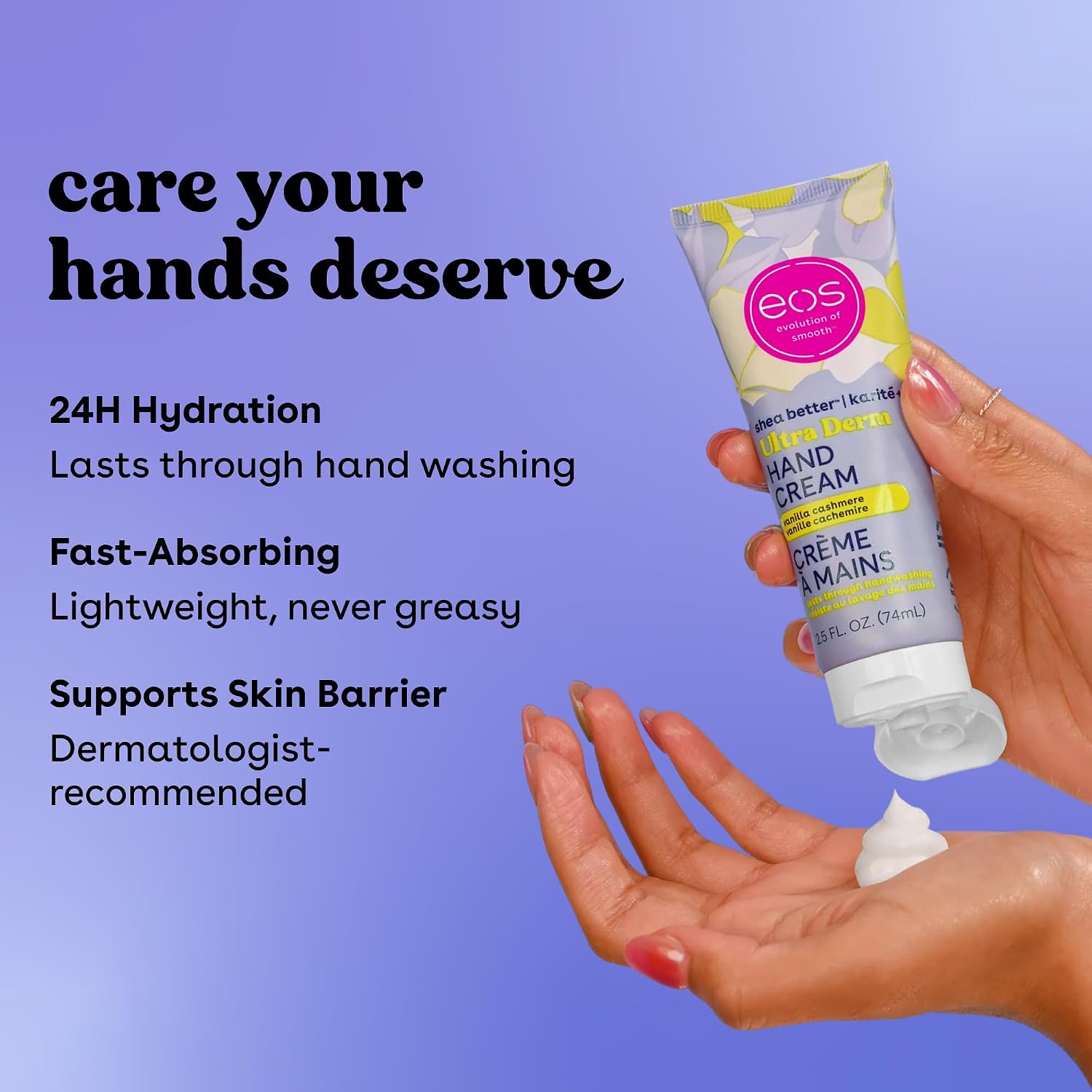 EOS Ultra Derm Hand Cream Vanilla Cashmere 3