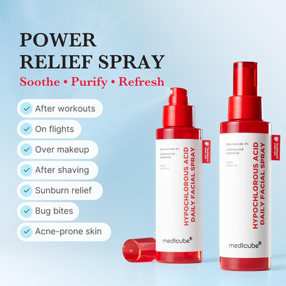 Medicube Hypochlorous Acid Daily Facial Spray – 125ml