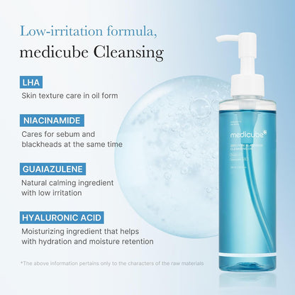 Medicube Zero Pore Blackhead Deep Cleansing Oil - 205Ml