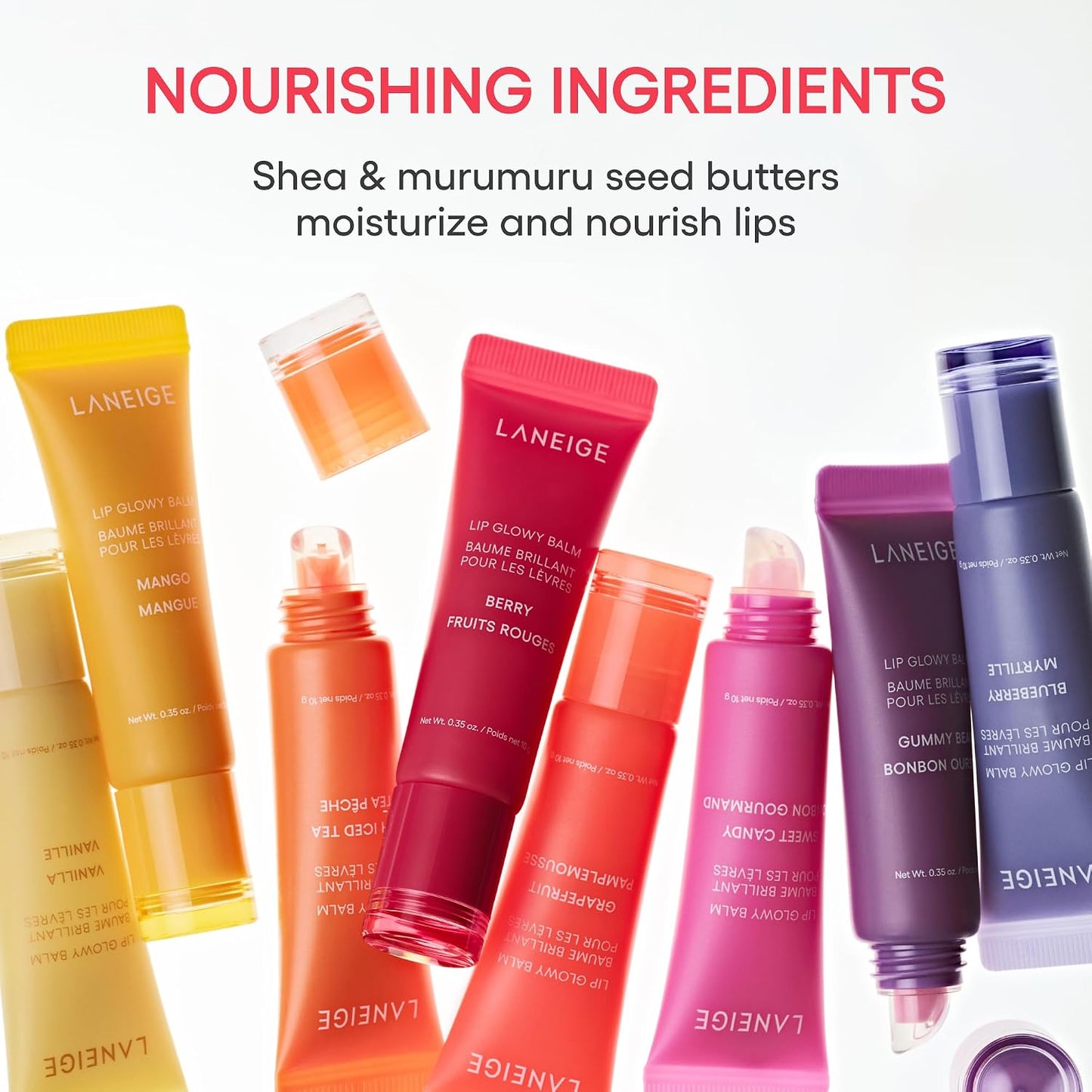 Laneige Lip Glowy Balm Gummy Bear 5
