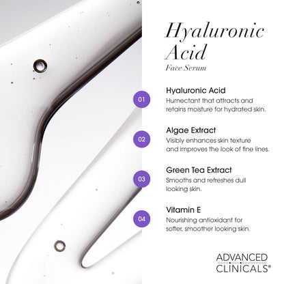 Advanced Clinicals Hyaluronic Serum 4