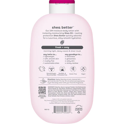 EOS - 24H Moisture Body Lotion, Fresh & Cozy,(473 ml)
